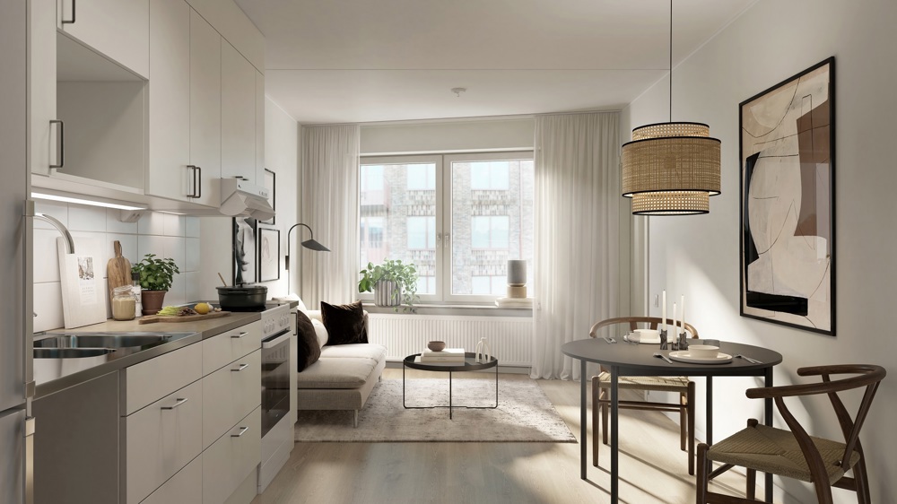 Hyreslägenhet på Kansliskrivargatan 5 i Uppsala