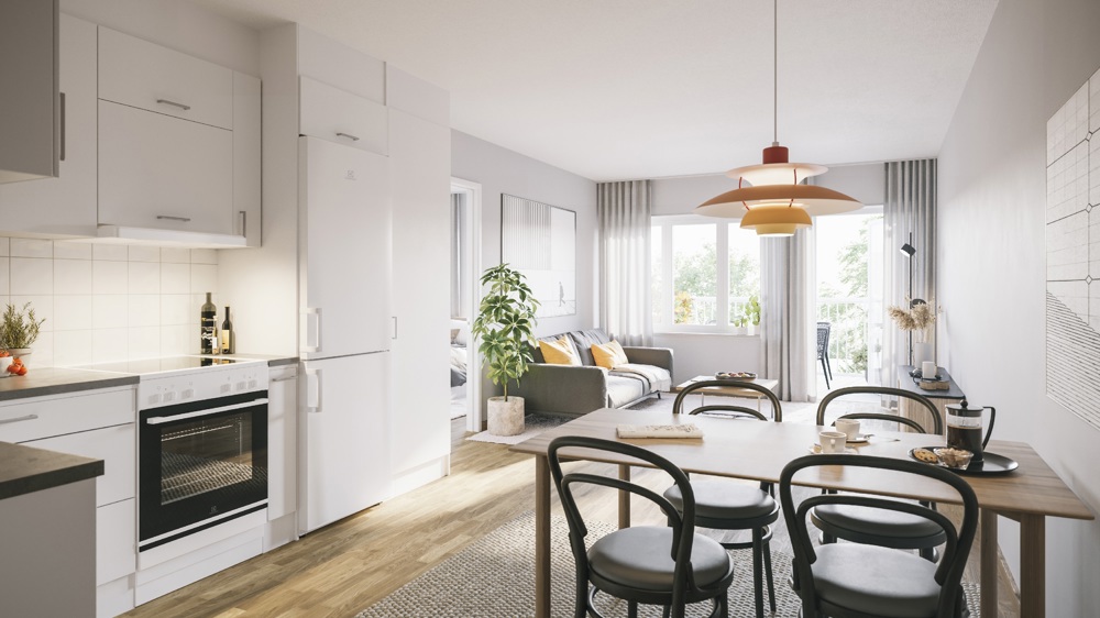 Hyreslägenhet på Mejeriets väg 7 B i Märsta